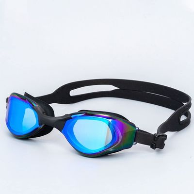 Feiyx Swim Goggles, No Leaking Anti-Fog for Women Men Adult Youth (Color : Black)