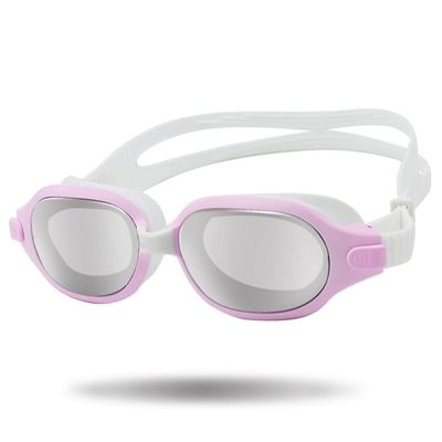 Feiyx Swim Goggle, Anti-Fog, Leak-Proof Swimming Goggles for Men, Women, Adults (Color : Pink)