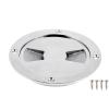 3.3"(107mm) /4.3"(107mm) Boat 316 Stainless Steel Screw-in (Out) Deck Plate Waterproof/Access Cover/Deck Plate/Hatch Cover,Marine Hardware Fittings with Fasterners (Inside Diameter: 3.3"(83mm)) view 1