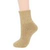 Zando Womens Wool Socks for Women Warm Cozy Thick Socks Knit Pattern Cute Sock Merino Crew Sock for Women Athletic Long Hiking Winter Sock Yellow view 1