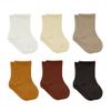 Baby Grip Ankle Socks 6 Pairs | Newborn Infant Toddlers Socks Organic Cotton | Kids Boys Girls Ankle view 1