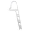 RecPro Marine Aluminum Removable Boarding Ladder | 76" Height | Heavy Duty | 300 lb Capacity (3 Step) view 2