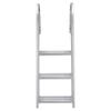 RecPro Marine Aluminum Removable Boarding Ladder | 76" Height | Heavy Duty | 300 lb Capacity (3 Step) view 4