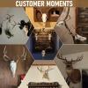 MSSOHKAN Mount Skull Hanger, Skull Mount for Hanging Deer Mule Antelope Coyote and Small Game Animals 1 Pack view 2