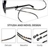 Beaupretty 2pcs Vintage Mask Rope Decorative Eye Glasses Chains Sunglass Lanyard for Glasses Supplies view 2