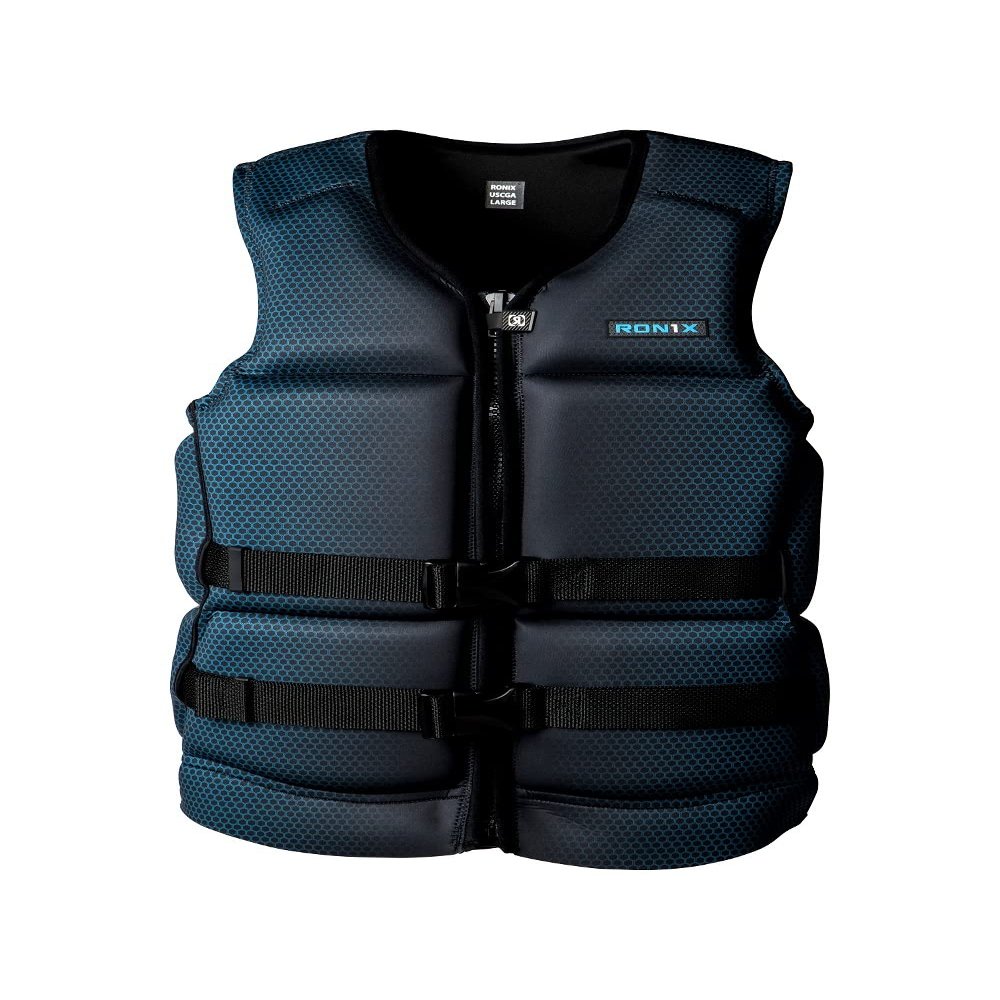 Ronix One - Capella 3.0 - CGA Life Vest Black/Azure Blue Honeycomb - S