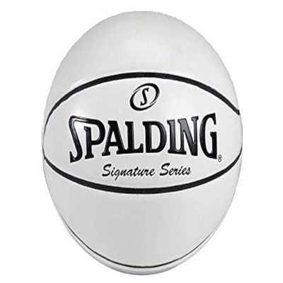Collectible Supplies All White Autograph Full Size Signature Series Basketball