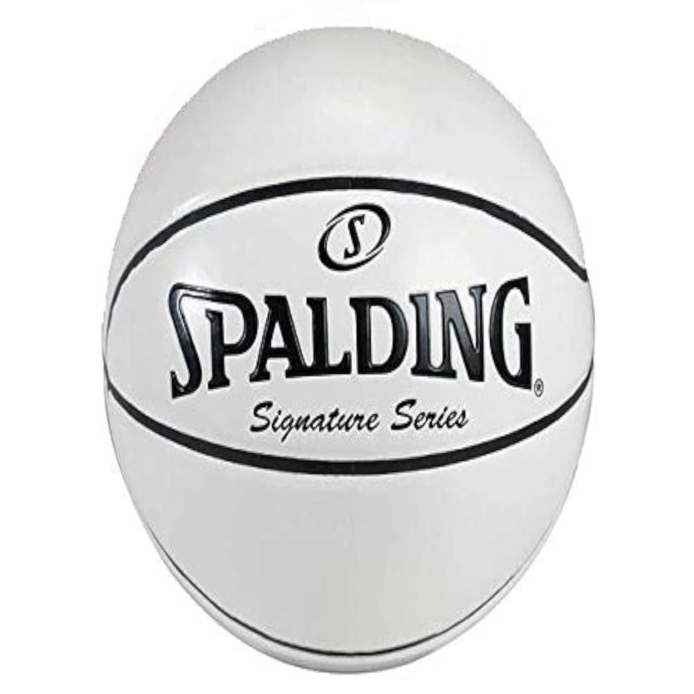 Collectible Supplies All White Autograph Full Size Signature Series Basketball
