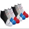 Saucony Men's RunDry Mesh Ventilating Comfort Fit Performance 6, 12, 18 Pairs No-Show Socks, M-XXL, Basic Fashion Assorted (6 Pairs), X-Large view 1