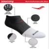 Saucony Men's RunDry Mesh Ventilating Comfort Fit Performance 6, 12, 18 Pairs No-Show Socks, M-XXL, Basic Fashion Assorted (6 Pairs), X-Large view 4