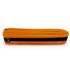 Martial Arts Polyester Belt; Choose Color (Black Stripe), 1.5 in. Width, 8 Rows of Stitching for Karate, Taekwondo, Judo, MMA (Orange, Single Wrap 2 - 58 in.) view 1