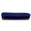 Martial Arts Polyester Belt; Choose Color (Black Stripe), 1.5 in. Width, 8 Rows of Stitching for Karate, Taekwondo, Judo, MMA (Blue, Single Wrap 4 - 70 in.) view 1