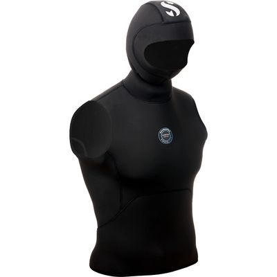 SCUBAPRO Everflex Yulex Dive Hooded Vest, 2mm, L