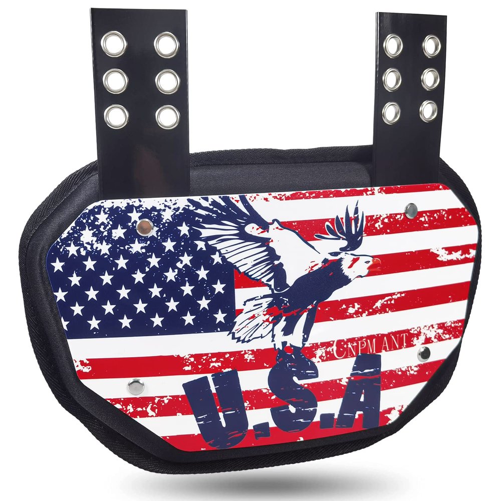 CNPMANT Sports Football Back Plate - Lower Back Pads for Football Players, Rear Protector with Style and Durability