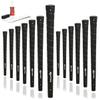 Karma Wrap Golf Grip Kit with Tape Strips, Grip Solvent, Rubber Vise Clamp, 13 Black Standard Size Golf Club Grips view 1