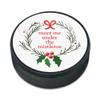 GRAPHICS & MORE Meet Me Under The Mistletoe Ice Hockey Puck view 1
