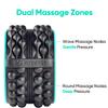 FitBeast Back Roller, Back Wheel Foam Roller - Targeted Muscle Roller for Deep Tissue Massage, Back Stretcher (6''+9''+12'', Blue) view 4