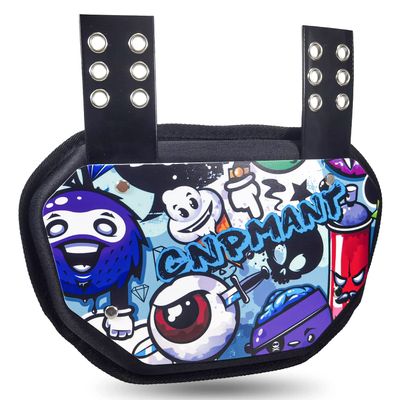 CNPMANT Sports Football Back Plate Football Backplates for Shoulder Pads Football, Rear Protector Lower Back Pads for Football Players, Lower backs will be safe and stylish with this sturdy backplate.
