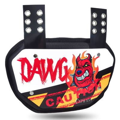 CNPMANT Sports Football Back Plate Football Backplates for Shoulder Pads Football, Rear Protector Lower Back Pads for Football Players, Lower backs will be safe and stylish with this sturdy backplate.