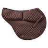 ECP Equine Comfort Products All-Purpose Contoured Correction Saddle Pad with Adjustable Memory Foam Inserts for Custom Support, Non-Slip, Shock Absorbing, 22 Spine, 19.5 Drop, Brown view 2