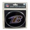 Baltimore Football Ravens Heavy Duty Chrome Trailer Hitch Cover with Laser Cut Logo view 3