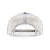 '47 NCAA Men's Trucker Convoy Snapback Adjustable Hat (Kansas Jayhawks - Royal Blue) view 2