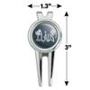 GRAPHICS & MORE Mrs Claus Golf Divot Repair Tool and Ball Marker view 4