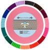 Country Brook Design - 1 Inch Pink Super Heavy Nylon Webbing, 10 Yards view 1