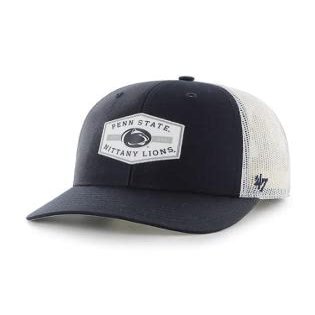'47 NCAA Men's Trucker Convoy Snapback Adjustable Hat (Penn State Nittany Lions - Navy)