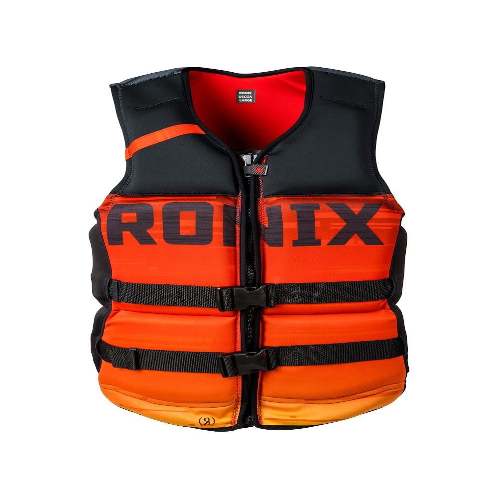 Ronix Megacorp Surf - Capella 3.0 - CGA Life Vest - Fireball - 4XL