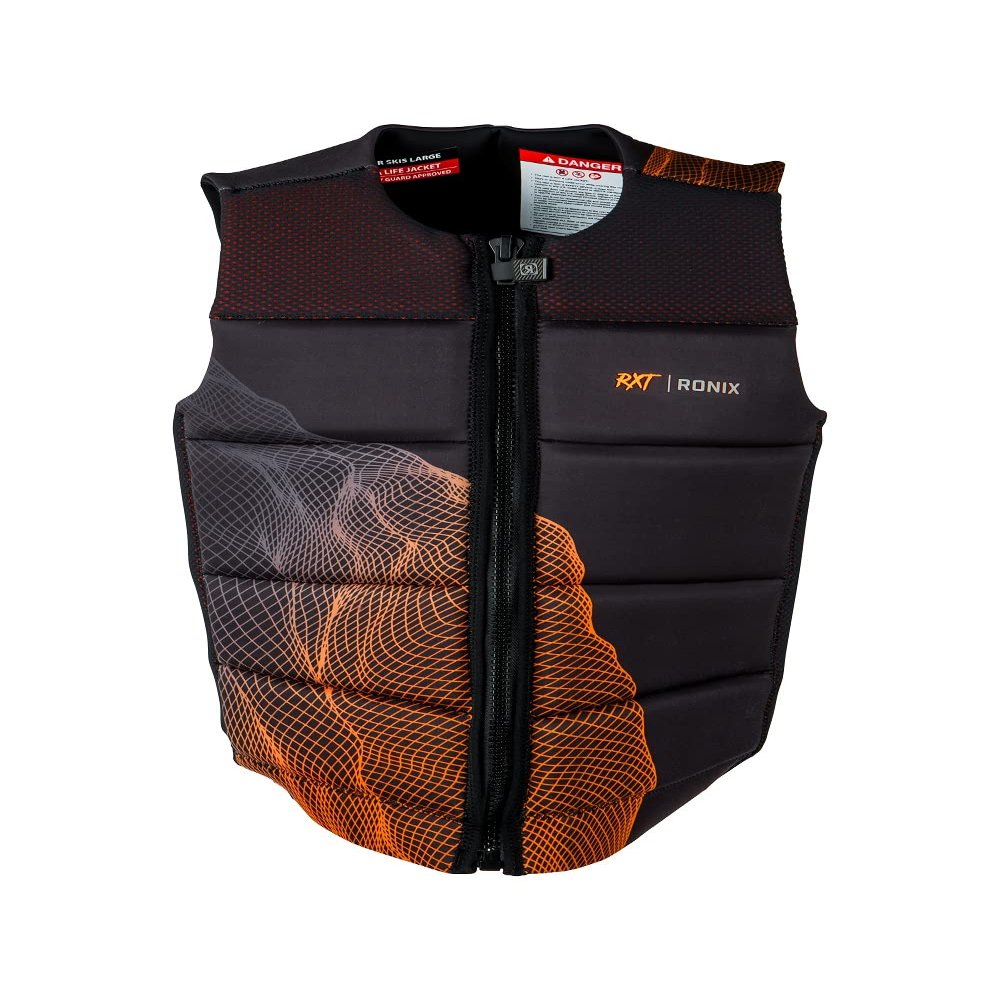 Ronix RXT - CE Approved Impact Vest - Electro Orange/Black - XL
