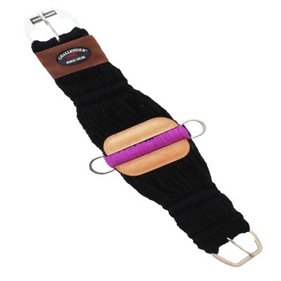 CHALLENGER 32" Western 27-Strand Double Weave Mohair Roper Cinch Purple 97RT08PR