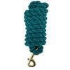 8' Braided Poly/Cotton Lead Rope w/Brass Plated Snap