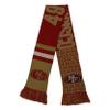 FOCO NFL 2016 Reversible Thematic Winter Scarf (San Francisco 49ers) view 1