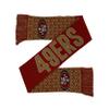 FOCO NFL 2016 Reversible Thematic Winter Scarf (San Francisco 49ers) view 2