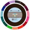 Country Brook Design - 1 Inch Brown Super Heavy Nylon Webbing, 50 Yards view 1