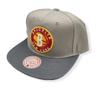 Mitchell & Ness Men's Brooklyn Nets Cool Grey 3 Snapback Cap, Grey view 2