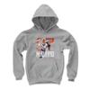 500 LEVEL Connor McDavid Youth Sweatshirt (Youth Hoodie, Large, Gray) - Connor McDavid Edmonton Landmark WHT view 1