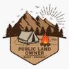Public Land Owner Wilderness Outdoors Camping Sticker Vinyl Decal Bumper Sticker 5" view 1