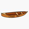 Canoe Not Sticker Vinyl Decal Bumper Sticker 5" view 1