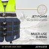 Jetpilot S1 Nylon Mens Coast Guard Approved Life Jacket PFD-Neon-S/M view 3