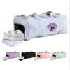 Personalized Gymnastics Duffle Bag for Women, Girls - Custom Duffel Bag - Different Color & Design Options - Blue view 1