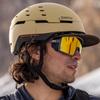 SMITH Pursuit Sunglasses  Shield Performance Sports Sunglasses with Removable Side Shields for Skiing & More  For Men & Women  Matte Black + Black ChromaPop Lens view 4