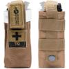 TACTICON Combat Tourniquet Soft Holder| Combat Veteran Owned Company | Reinforced Elastic Stores TQ | 900D Polyester Mounted Via Hook & Loop view 1