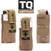 TACTICON Combat Tourniquet Soft Holder| Combat Veteran Owned Company | Reinforced Elastic Stores TQ | 900D Polyester Mounted Via Hook & Loop view 3