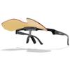 SMITH XC Sunglasses  Flip-Up Shield Lens Performance Sports Sunglasses for Snow Sports, Biking, Running & More  For Men & Women  Black + Low Light Copper ChromaPop Lens view 3