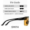 SMITH XC Sunglasses  Flip-Up Shield Lens Performance Sports Sunglasses for Snow Sports, Biking, Running & More  For Men & Women  Black + Low Light Copper ChromaPop Lens view 4