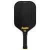 Franklin Sports Pro Pickleball Paddles - Signature Series Carbon Fiber Pickleball Paddle - USA Pickleball (USAPA) Approved Tournament Pickleball Paddle - 14.5mm Polypropylene Core Pro Racket - Black (52987) view 1
