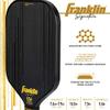 Franklin Sports Pro Pickleball Paddles - Signature Series Carbon Fiber Pickleball Paddle - USA Pickleball (USAPA) Approved Tournament Pickleball Paddle - 14.5mm Polypropylene Core Pro Racket - Black (52987) view 4