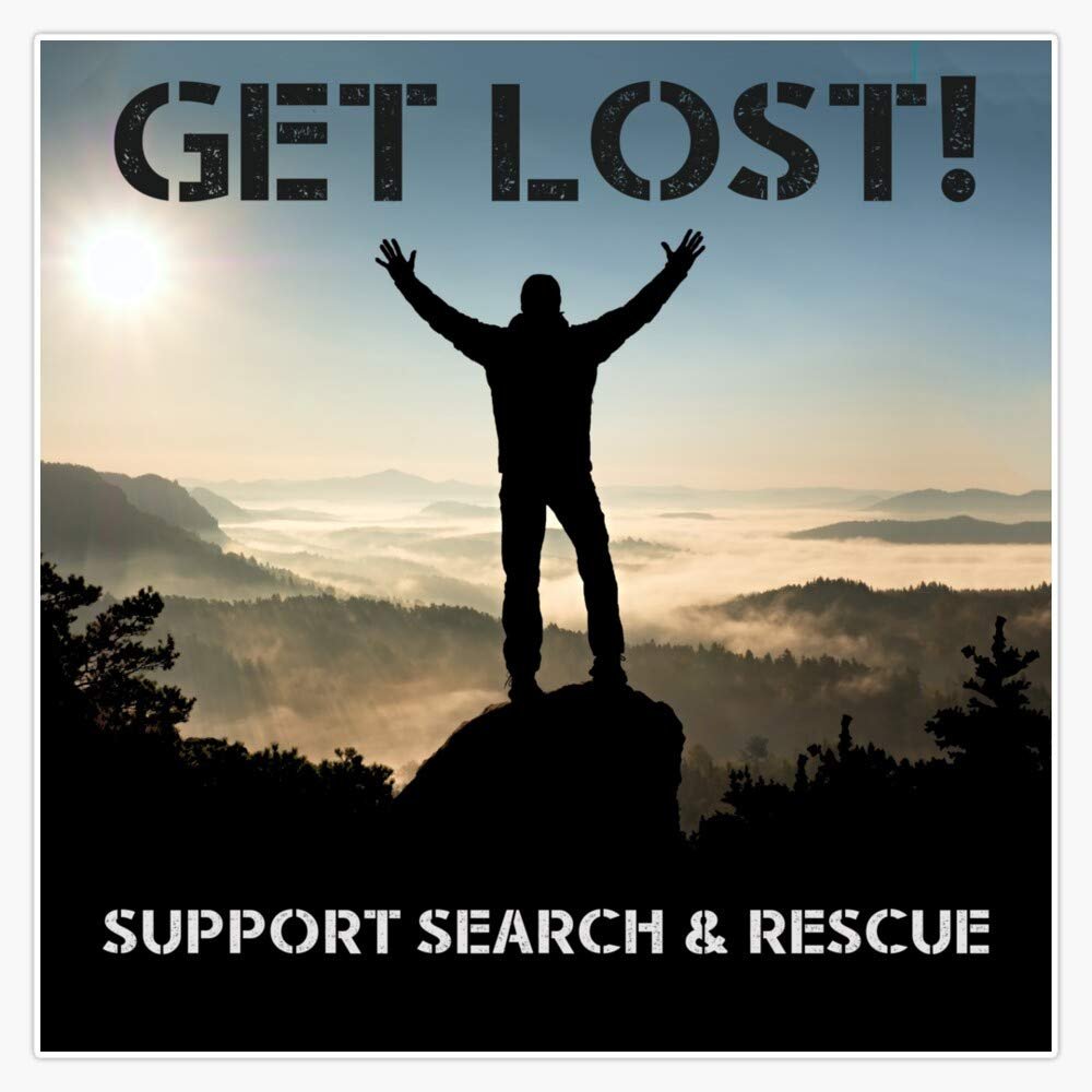 Support Search & Rescue Sticker Vinyl Decal Bumper Sticker 5"